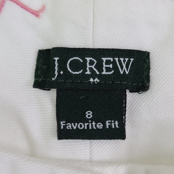 J. Crew Factory White Flamingo Capri High Rise - Picture 7 of 8